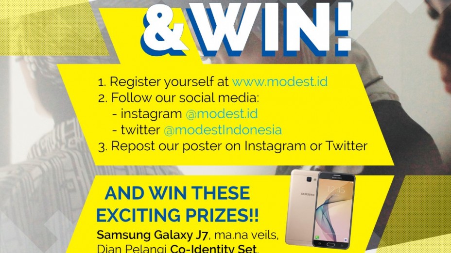 Register at modest.id and Win These Prizes! 