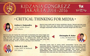 Critical Thinking for Media, Kritik dan Rekomendasi Anak terhadap Media