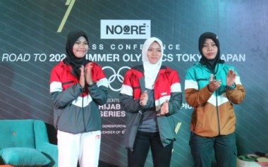 Noore Dukung Atlet Indonesia dengan 'Hijab for the Champion'