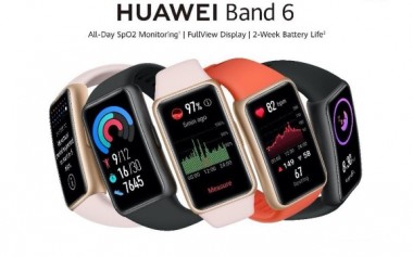 Semua Fitur Lengkap Smartband ada di Huawei Band 6