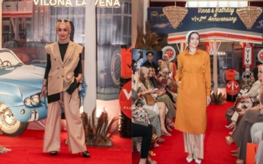 Brand Vilona La Vena Tawarkan Instan Pasmina Premium dan Koleksi Bergaya Edgy 
