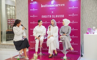 Buttonscarves Beauty Rilis Parfum Eksklusif Bersama Nagita Slavina