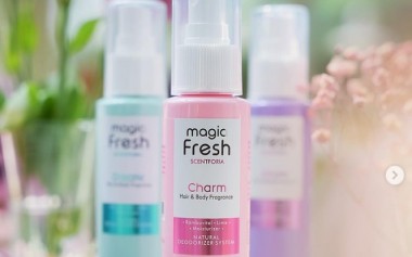 Cegah Bau Matahari dan Polusi di Rambut & Tubuh dengan Magia Fresh Scentforia