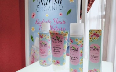 Frangipani hingga Kembang Sepatu, Bahan Pencerah Kulit Alami dari Nurish Organix 