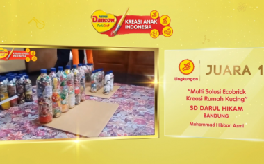 Inovasi Anak Tak Kenal Jarak dalam DANCOW Kreasi Anak Indonesia 2020