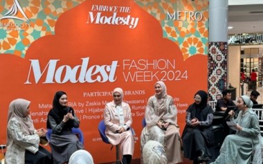 Talkshow 'Break the Glass Ceiling Through Modesty' di Metro Modest Fashion Week